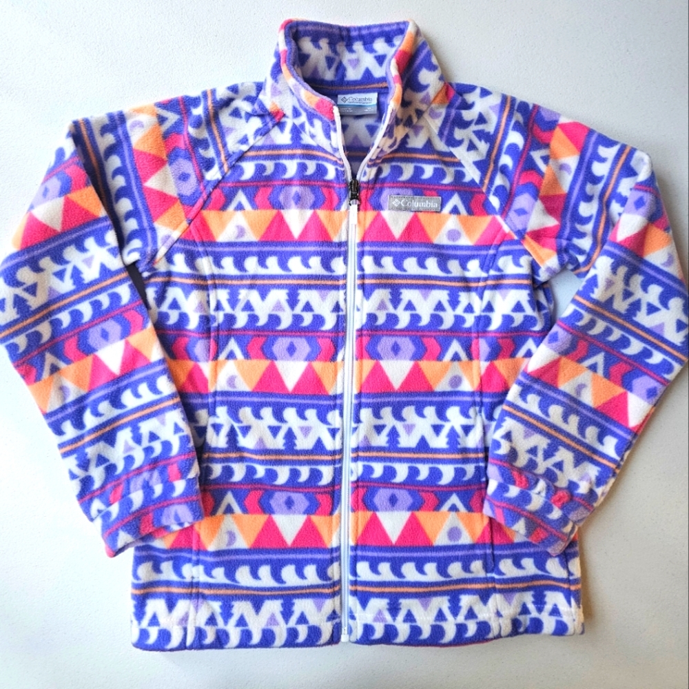 NWOT Columbia Girls Sawyer Printed Size (10-12)